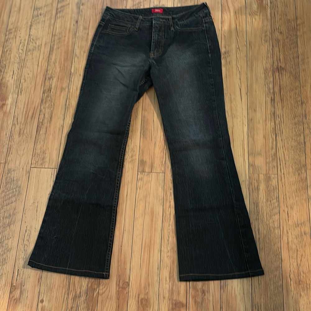 Wide Leg Stretch Jeans
